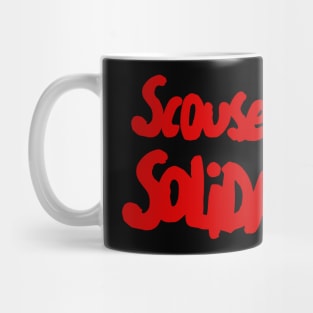 Scouse Solidarnosc (Scouse Solidarity Red) Mug